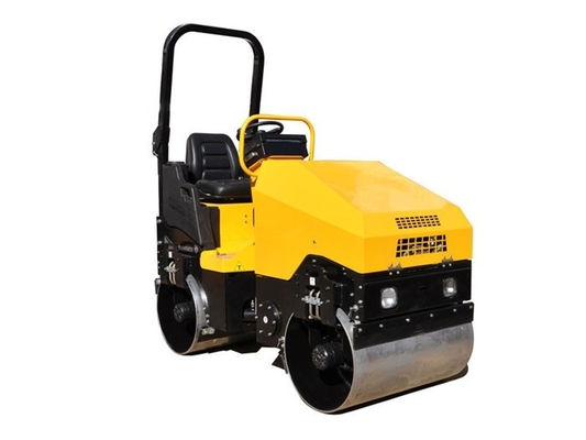 Moteur diesel tandem du poids 1.5t de machine de rouleau de route d'OIN une garantie 1.3-1.5ton d'an