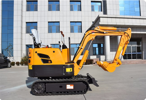 Mini machine simple de l'excavatrice 1.5km/H/machine de creusement pour le poids 800kg de ferme