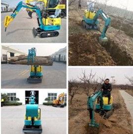 Cultivez le mini équipement défonceur compact 900kgs d'excavation de la machine 800kgs d'excavatrice mini