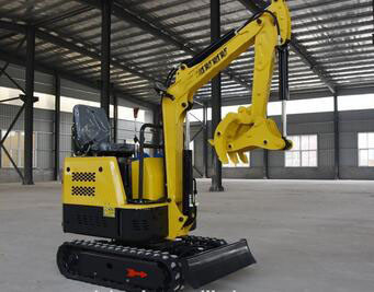 Mini machine 900kg d'excavatrice de chenille petite capacité défonceuse 0.025cbm de seau de machine