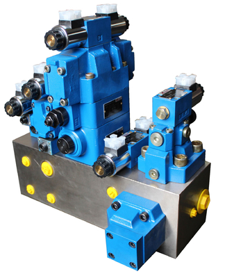 Bloc hydraulique de valve de YR-DEJ-10T pour la station de compression de déchets