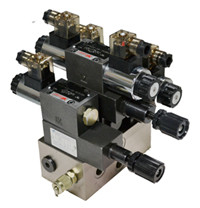 Bloc hydraulique de valve de YR-HWSB-T pour l'équipement sanitaire environnemental