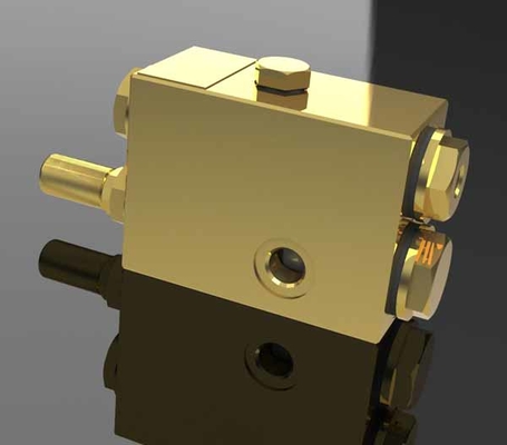 Navette de vanne de contrôle hydraulique directionnel manette One Way QY12-F4
