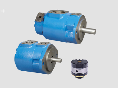 20V, 25V, 35V, 45V, DV SQP unique pompe à ailettes hydraulique Vickers