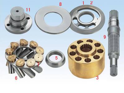 LPVD64 / 75 / 90 / 100 / 125 / 140 / 150 (A912 - 04) pièces de pompe hydraulique