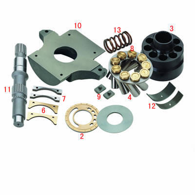 PVH 57cc, 74cc, 98cc, 131cc pièces de pompe hydraulique de Vickers
