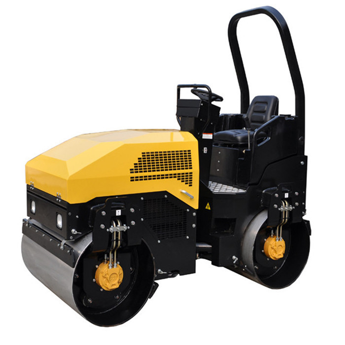 le mini moteur et Sûre de Poclain de moteur de Perkins de compacteur de rouleau du conducteur 3T pompent 1.5ton